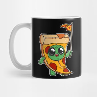 Astronomer Pizza Creature Funny Mug